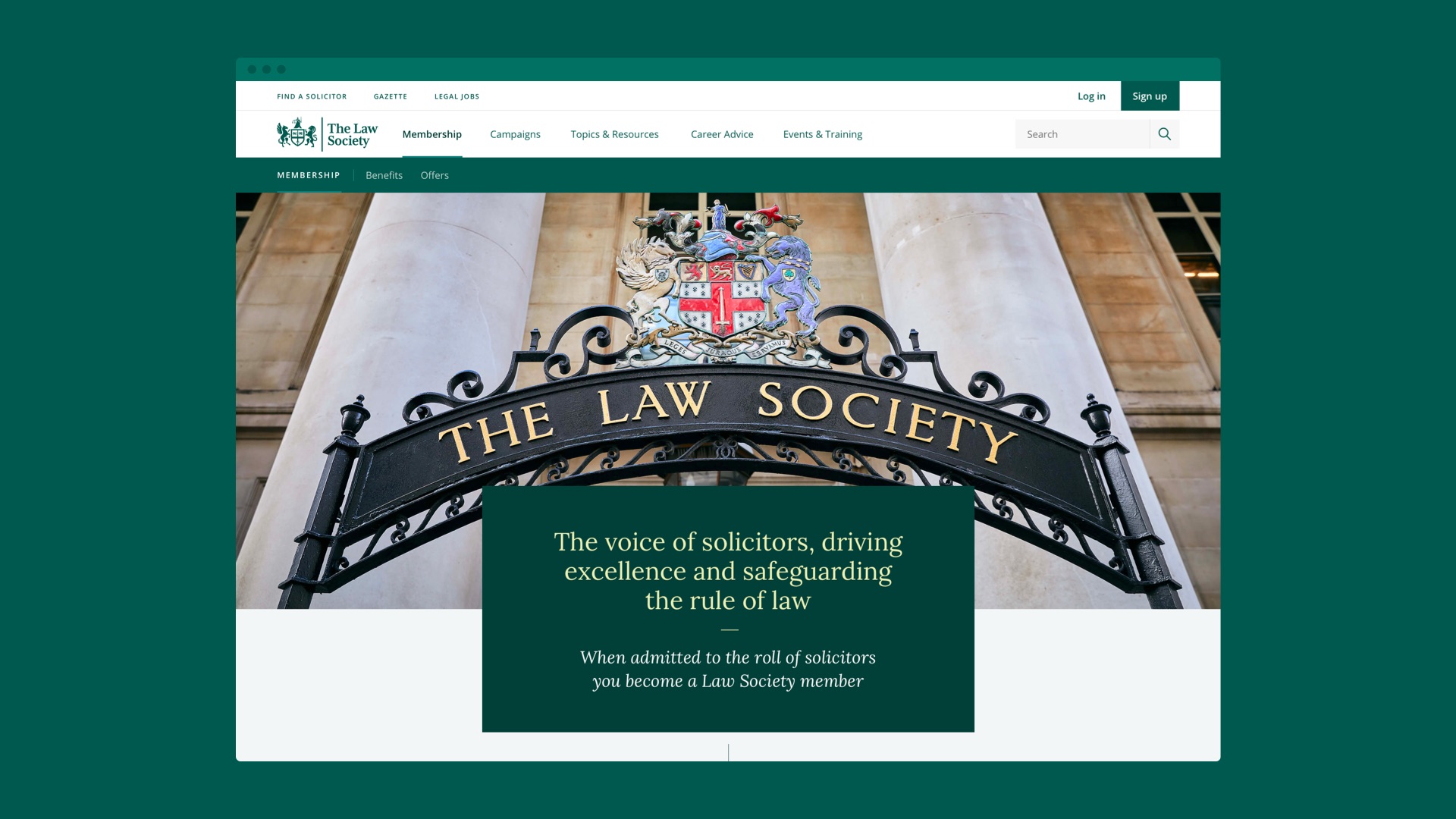 Law society case study