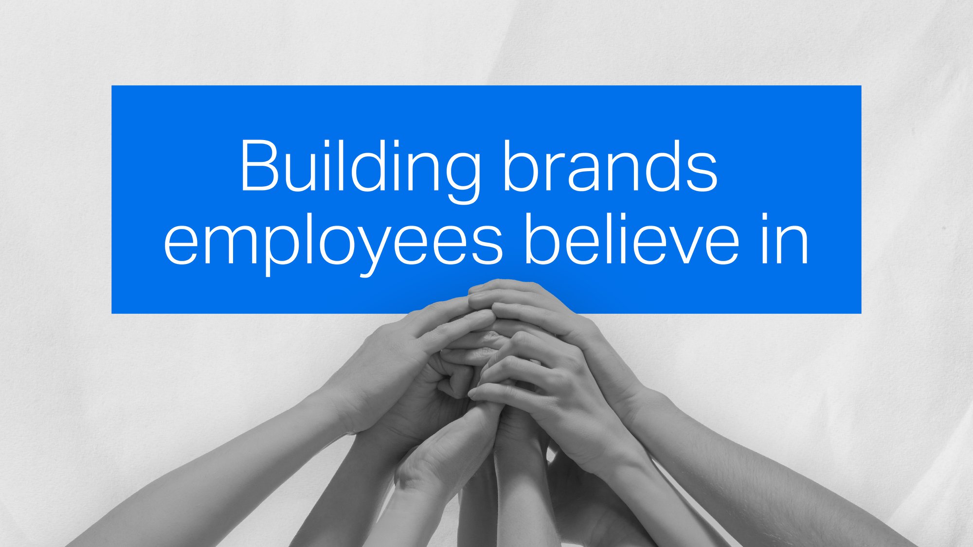 Choosing the right brand consultancy: employer branding and employee engagement cover
